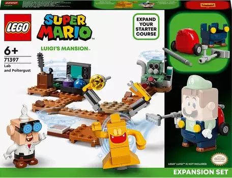 Конструктор LEGO Super Mario 71397 Дополнительный набор Luigis Mansion Лаборатория
