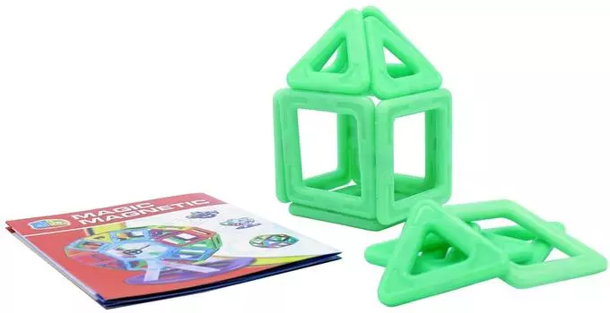 Конструктор Magic Magnetic Glow set светящийся 2