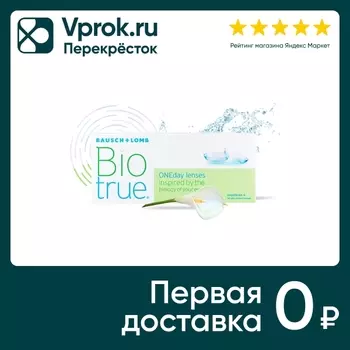Контактные линзы Biotrue ONEday Однодневные -2.75/14.2/8.6 30шт