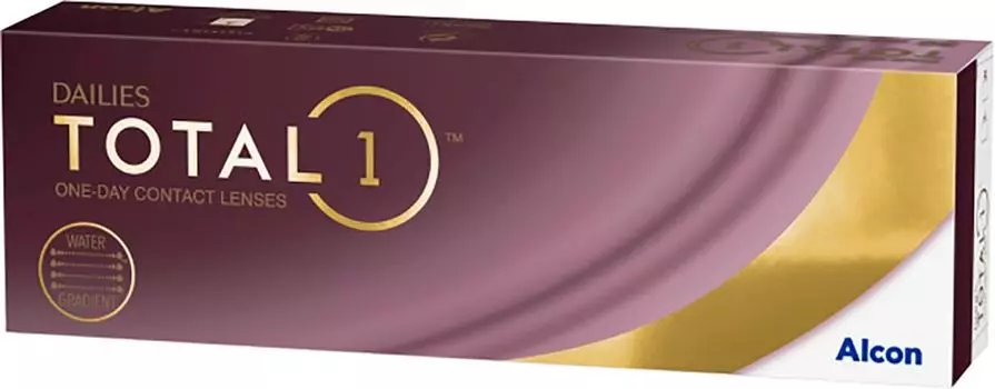 Контактные линзы Dailies Total 1 Однодневные -4.50/14.1/8.5 30шт
