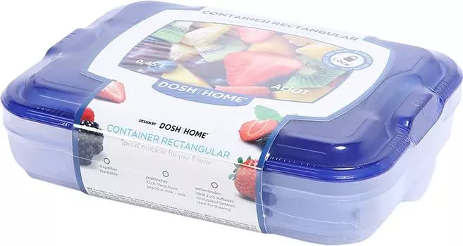 Контейнер Dosh Home Aliot прямоугольный 0.45л