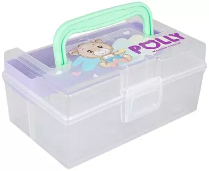 Контейнер Polly для детской дорожной аптечки с вкладышем 0.8л