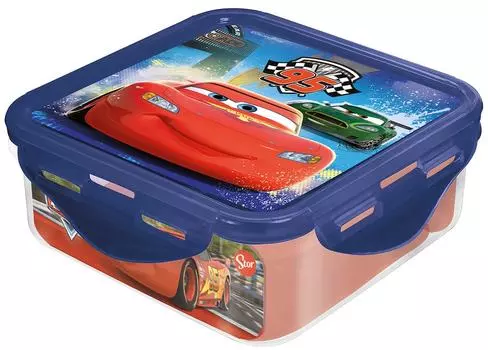 Контейнер Тачки Грани гонок пластиковый 500мл