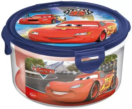 Контейнер Тачки Грани гонок пластиковый 550мл