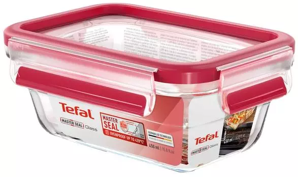 Контейнер Tefal Masterseal Glass 0.45л. Закажите онлайн!