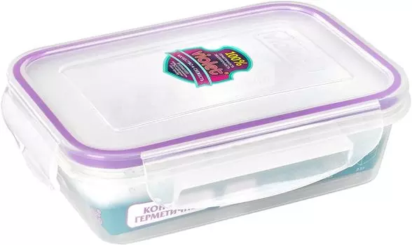 Контейнер Violet герметичный 0.5л в ассортименте