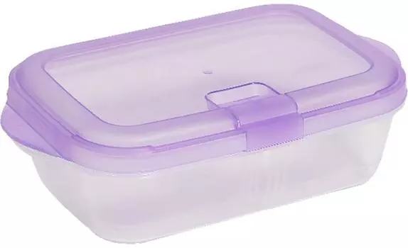 Контейнер Violet Push для СВЧ Лаванда 900млс доставкой!