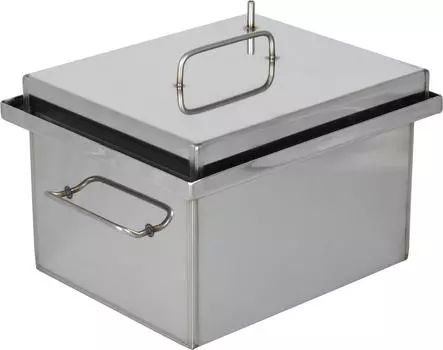 Коптильня BoyScout двухъярусная с гидрозатвором и с поддоном 33*28*25см