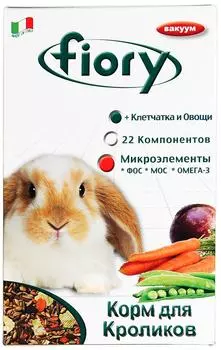 Корм для кроликов Fiory Karaote 850г