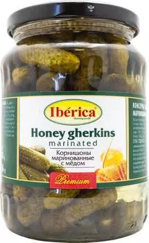 Корнишоны Iberica маринованные с медом 720мл
