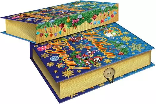 Коробка подарочная Magic Pack Пингвин и мишка Размер S 18*12*5см