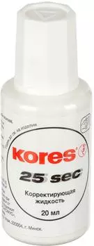 Корректор Kores White быстросохнущая 20мл