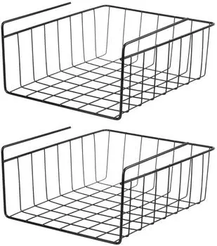 Корзина подвесная EL Casa Черная 28*24*12см 2шт