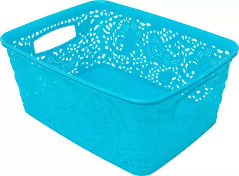 Корзинка Fimako кружевная 25*20*11см в ассортименте