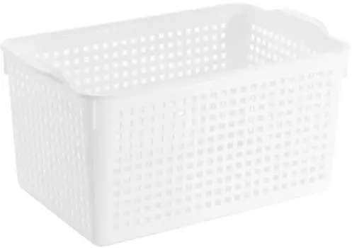 Корзинка Violet Лофт белая 5.3л