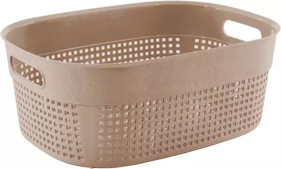 Корзинка Violet Лофт овальная мокка 12л