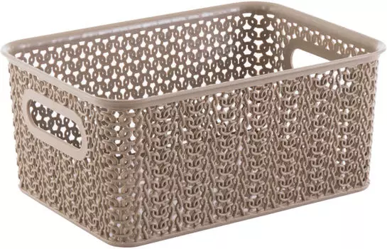 Корзинка Violet Вязь капучино 3л