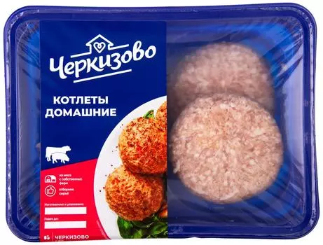 Котлеты Черкизово Домашние 400г - Vprok.ru Перекрёсток