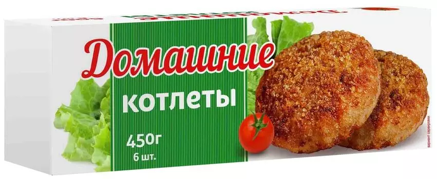Котлеты Морозко Домашние 450г - Vprok.ru Перекрёсток