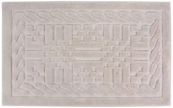 Коврик для ванной Arya Berceste бежевый 70*120см