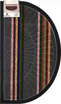 Коврик Vortex Comfort полукруг серый 45*75см