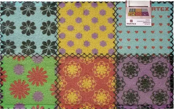 Коврик Vortex пористый Плитка 50*80см