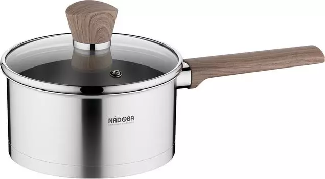 Ковш Nadoba Ludva со стеклянной крышкой 1.7л 16см