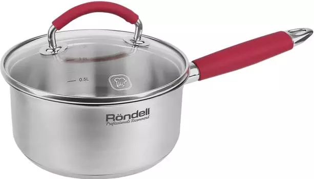 Ковш Rondell Sorge с крышкой 16см 1.3л