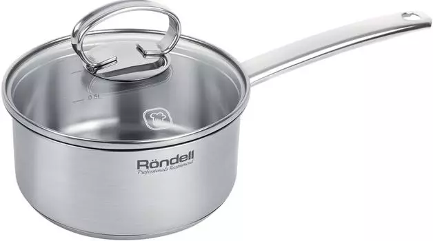 Ковш Rondell Zart с крышкой 16см 1.3л