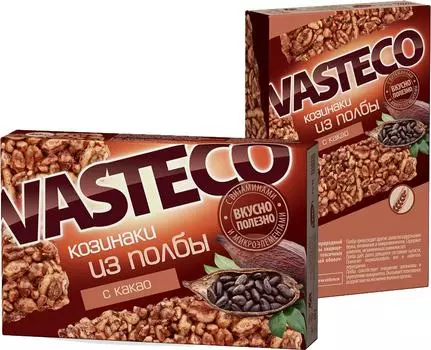 Козинаки Вастэко из полбы с какао 40г