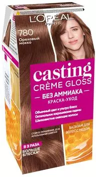 Краска-уход для волос Loreal Paris Casting Creme Gloss 780 Ореховый мокко