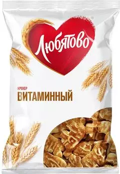 Крекер Любятово Витаминный 300г - Vprok.ru Перекрёсток