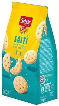 Крекер Schar Salti соленый без глютена 175г