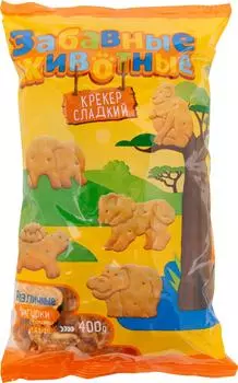 Крекер Забавные животные 400г - Vprok.ru Перекрёсток