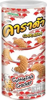 Крекеры Carada пшеничные с натуральной каракатицей 110г