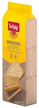 Крекеры Schar Snackers без глютена 115г