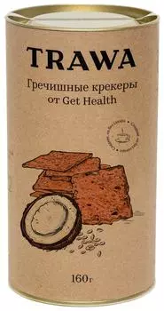 Крекеры Trawa Get Health Гречишно-льняные 160г