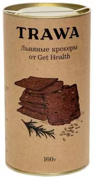 Крекеры Trawa Get Health льняные 160г