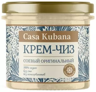 Крем-чиз Casa Kubana Соевый 90г - Vprok.ru Перекрёсток