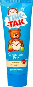 Крем детский Тик-так гипоаллергенный успокаивающий 75г