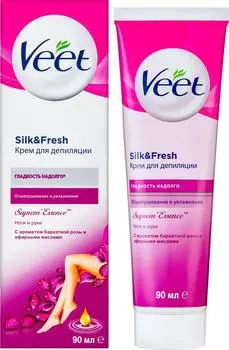 Крем для депиляции Veet Naturals с маслом ши для нормальной и сухой кожи 90мл