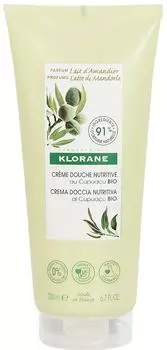 Крем для душа Klorane Молочко миндаля с органическим маслом купуасу 200мл