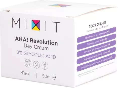 Крем для лица MiXiT AHA! Revolution дневной 50мл