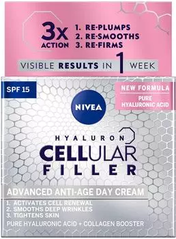 Крем для лица Nivea Hyaluron Cellular Filler дневной 50мл