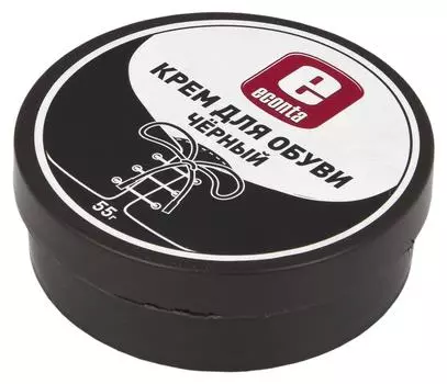 Крем для обуви Econta черный 55г