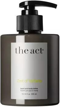 Крем для рук и тела The Act Парфюмированный цитрусовая вербена 300мл