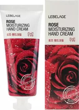 Крем для рук Lebelage увлажняющий с экстрактом розы 100мл