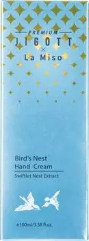 Крем для рук Premium Jigott x La Miso с экстрактом ласточкиного гнезда 100мл