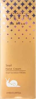 Крем для рук Premium Jigott x La Miso с муцином улитки 100мл