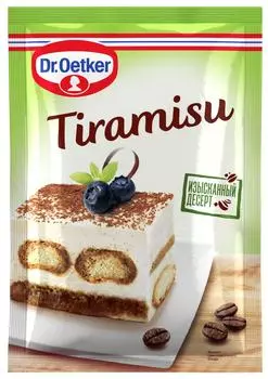 Крем Dr.Oetker Tiramisu 64г